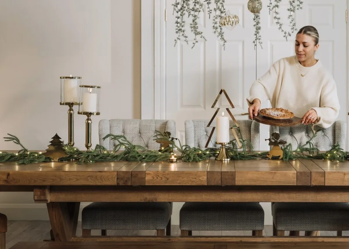 Gold Xmas Tree Decor - Christmas Ornament