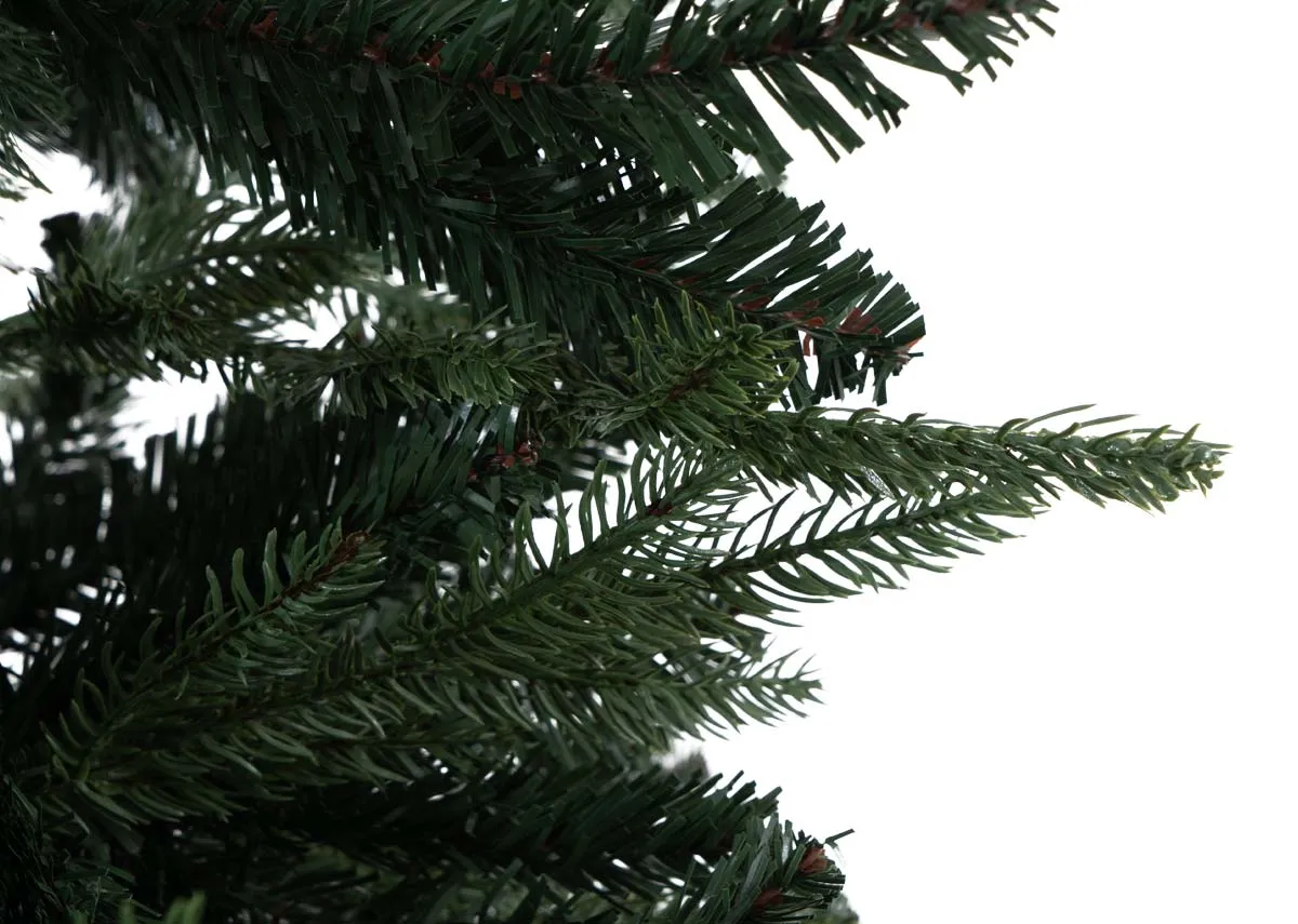 A dimension image of the Aspen 6ft tree with 180cm height