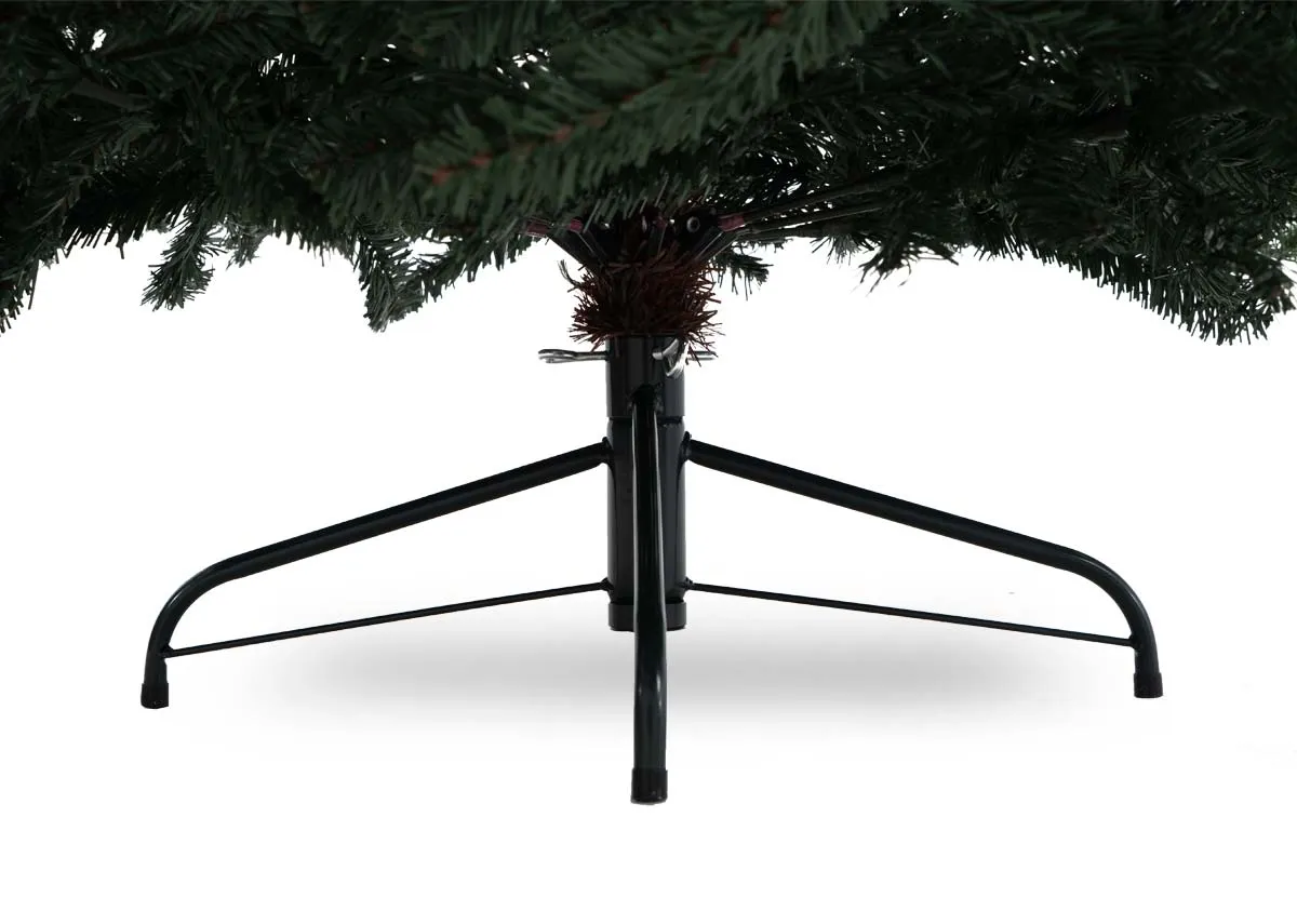 A dimension image of the Aspen 7ft Tree with 210cm