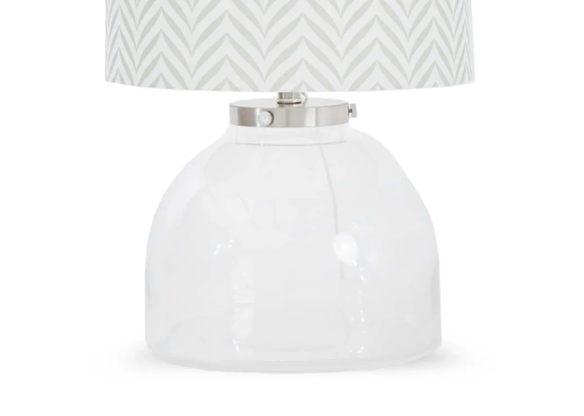 A dimension image of the Margo Table lamp with 38cm x 53.5cm