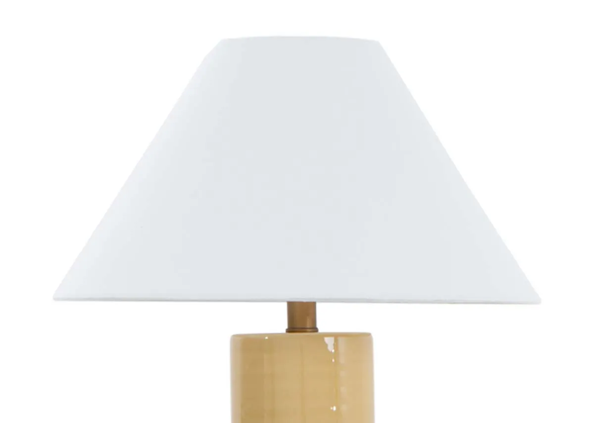 A dimension image of the Althea Table lamp with 40cm x 53.5cm