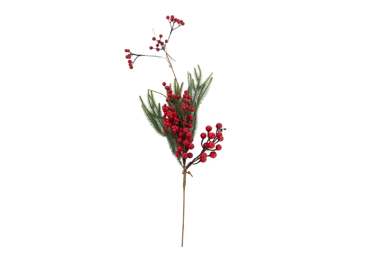 Ember Red Berry - Christmas Pick