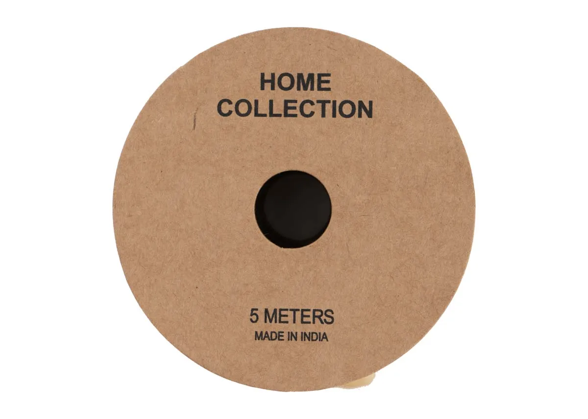 ion image of the Vintage Cream Velvet ribbon roll with 5 meteres