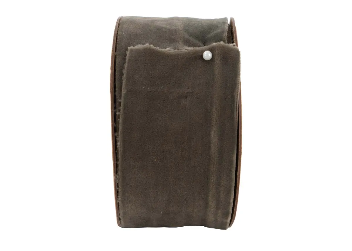 A dimension image of the Vintage ribbon roll with 5 metres