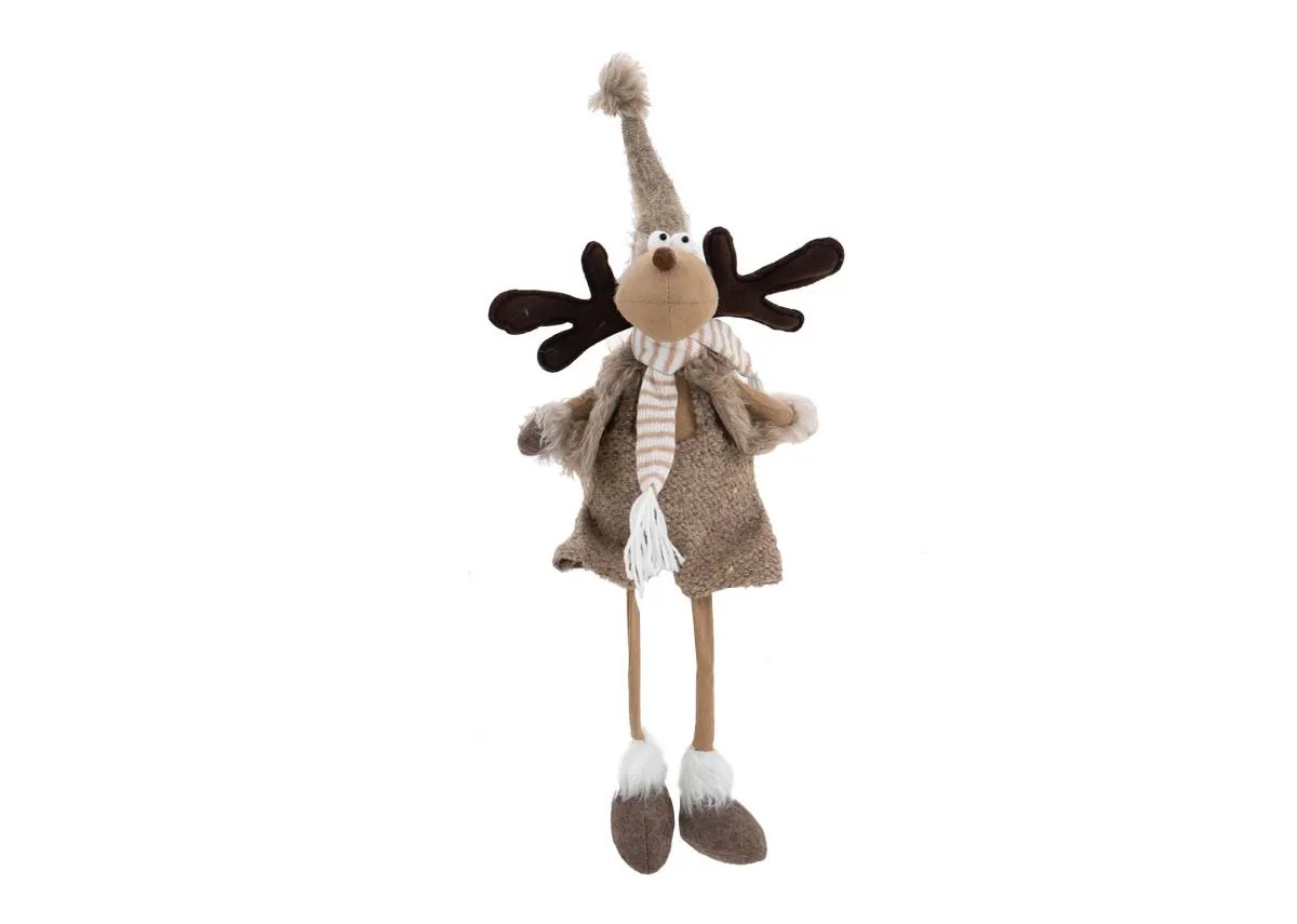 A dimension image of the Sugar Plum Reindeer with 29cm x 31cm x 61cm