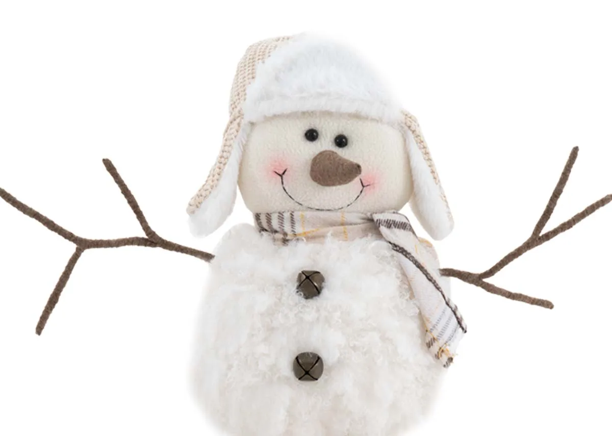 A dimension image of the Star Snowman with 12cm x 65cm