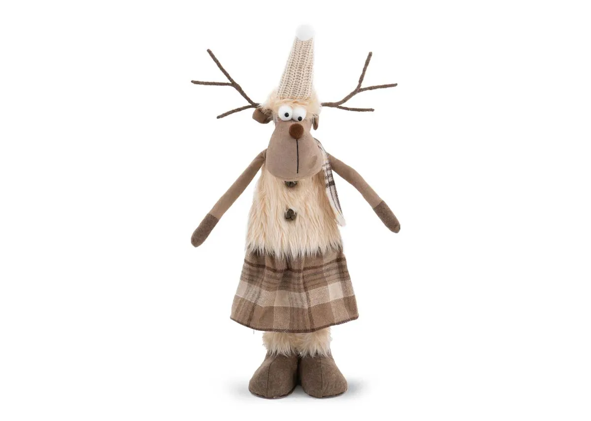 Sparkle the Standing Reindeer - Christmas Figurine