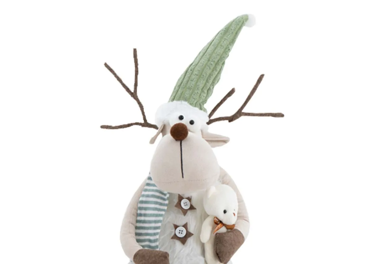 A dimension image of the Dylan Reindeer with 35cm x 81cm