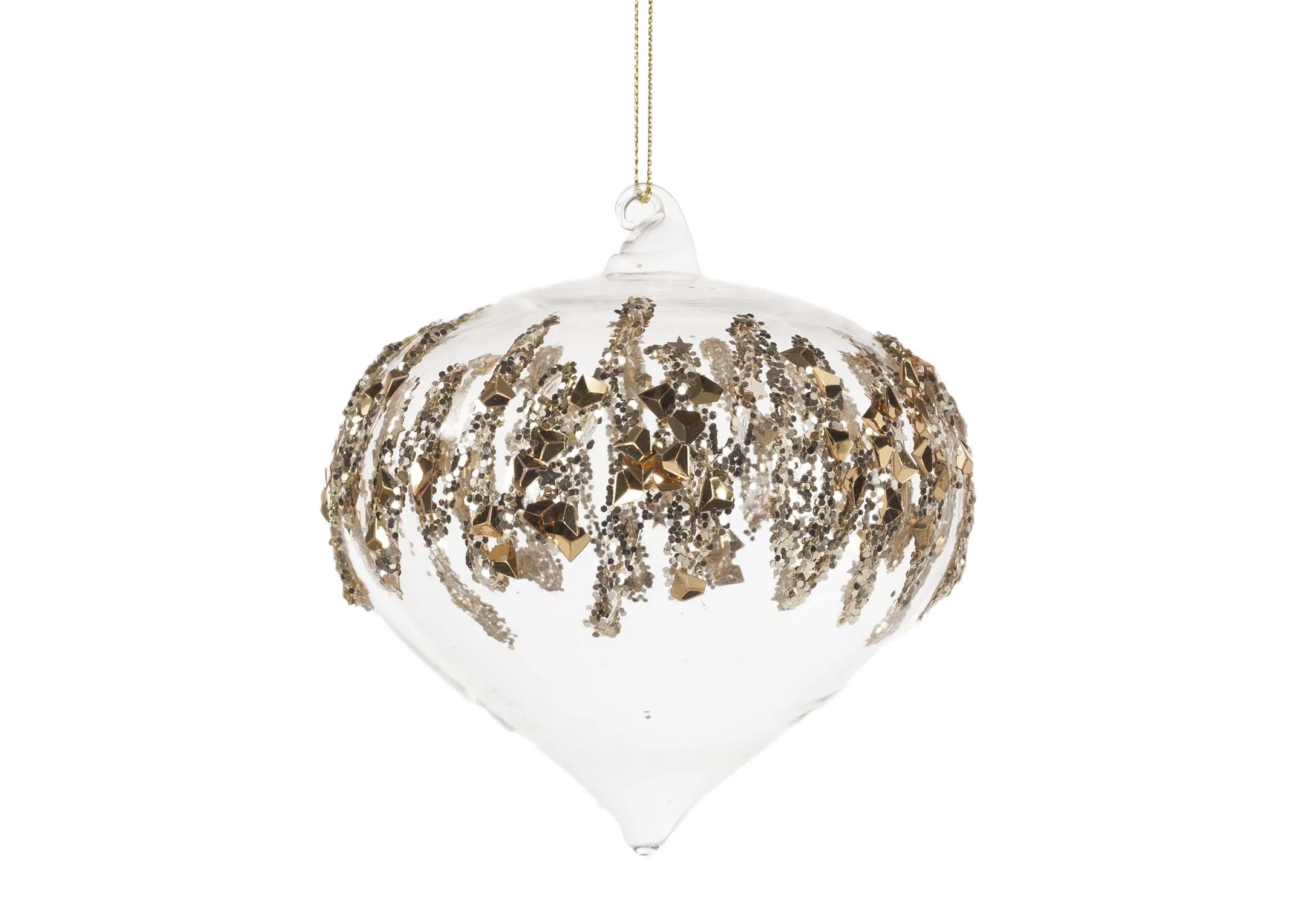 A dimension image of the Midnight Clear Baubles with 8cm diameter