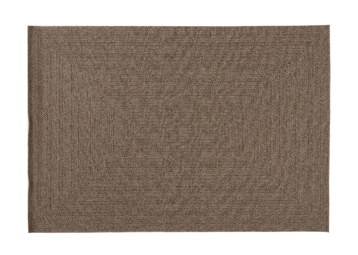 A dimension image of the Kenzy Stripe Medium rug with 230cm x 160cm