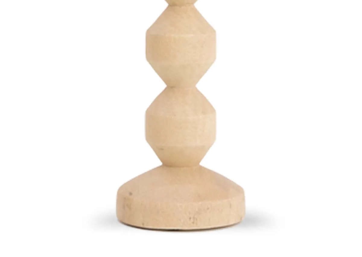 A dimension image of the Dozza Medium Candleholder with 12cm x 25cm