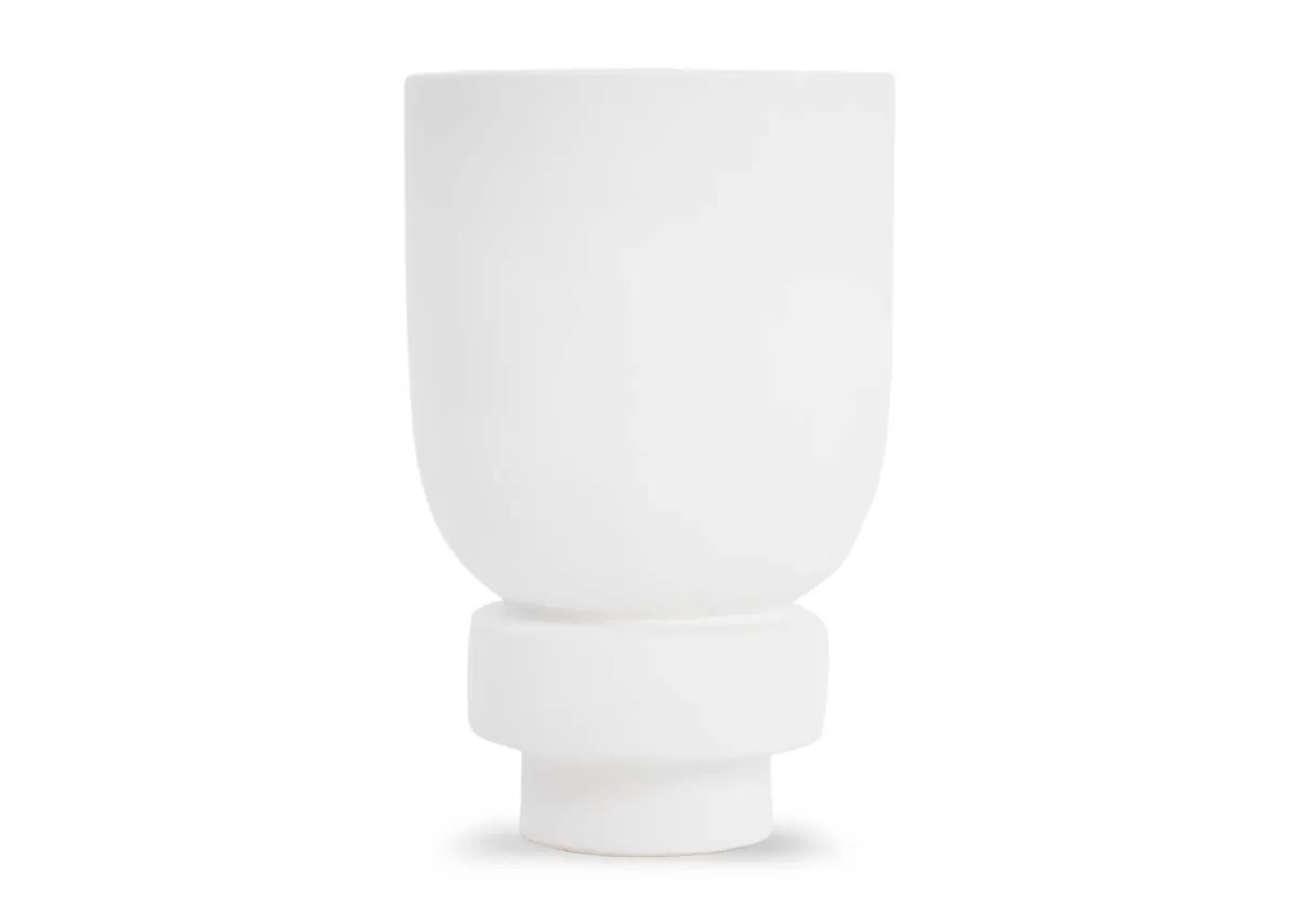 Small White Vase - Rossio