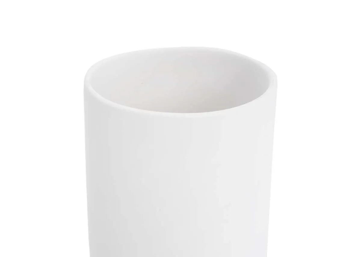 A dimension image of the Rossio Small Vase with 12.5cm x 35.5cm
