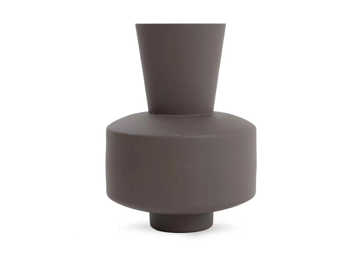 Matt Brown Vase - Novaja