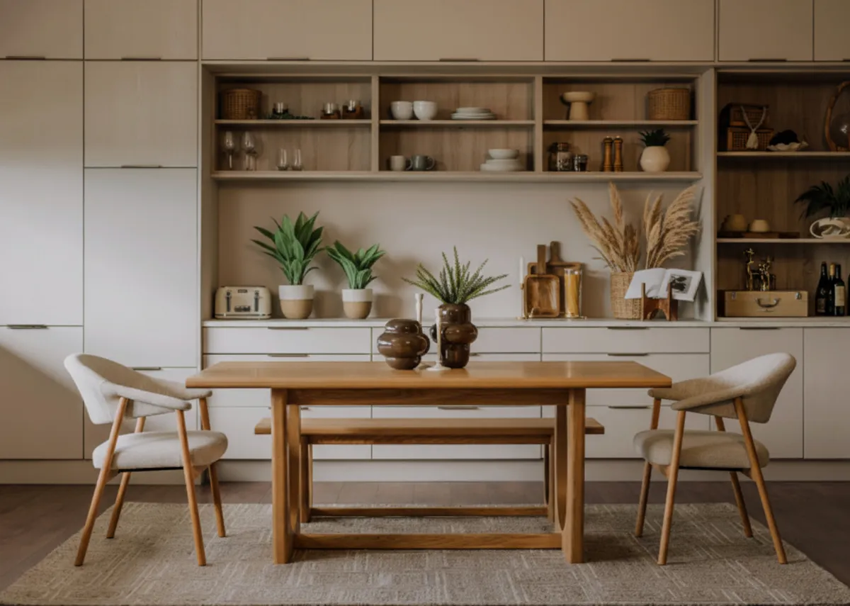 180cm Natural Oak Dining Table with Option to Extend - Flow