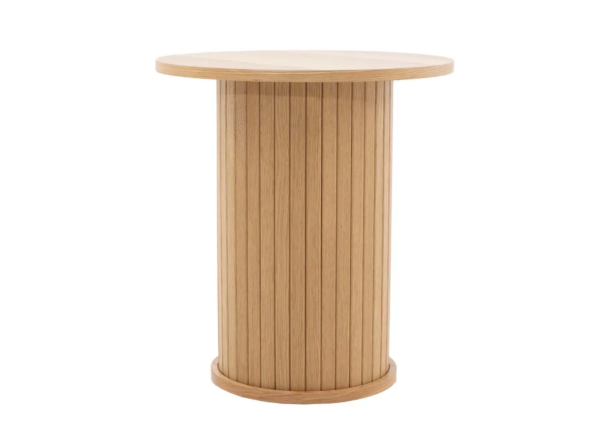 Natural Oak Lamp Table - Nola