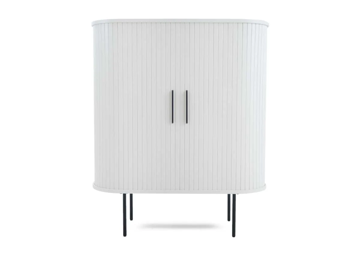 A dimension image of the Nola Cabinet with 100cm x 40cm x 118cm