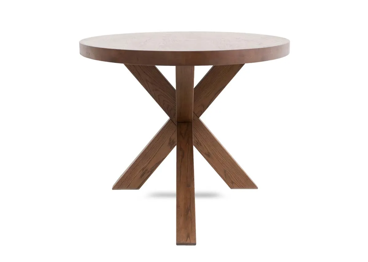 A dimension image of the Oslo Oval table with 220cm x 77cm x 100cm