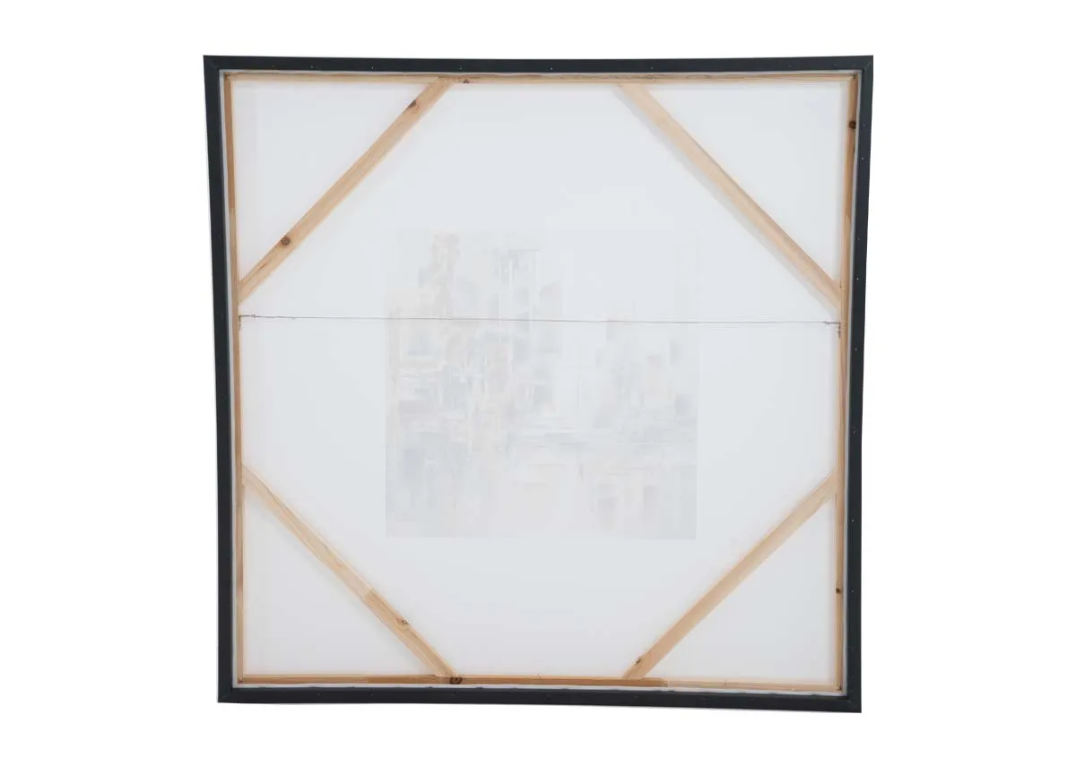 A dimension image of the Elevate Pictrue 2 with 100cm x 100cm