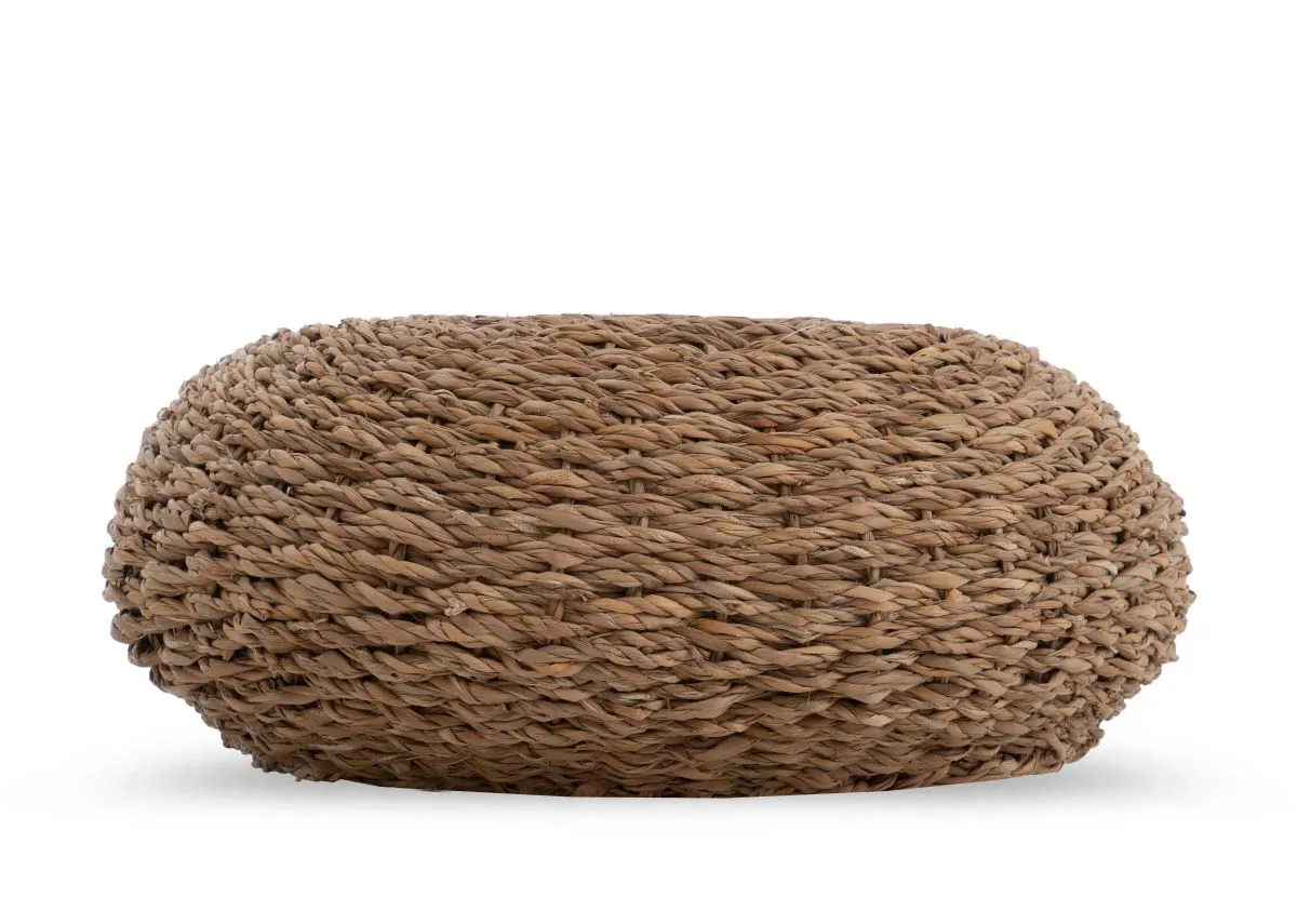 A dimension image of the Shelley Pouffe with 50cm x 20cm