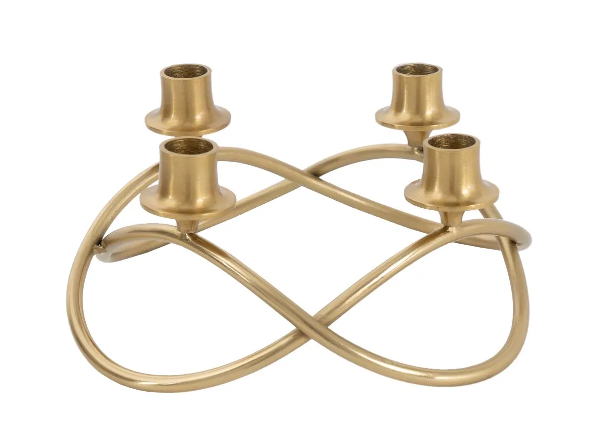 A dimension image of the Mirage Candle Holder with 34.5cm x 11.5cm