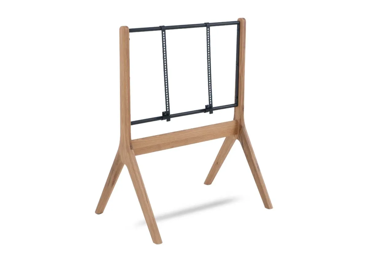 Oak & Metal Framed TV Stand - Davis