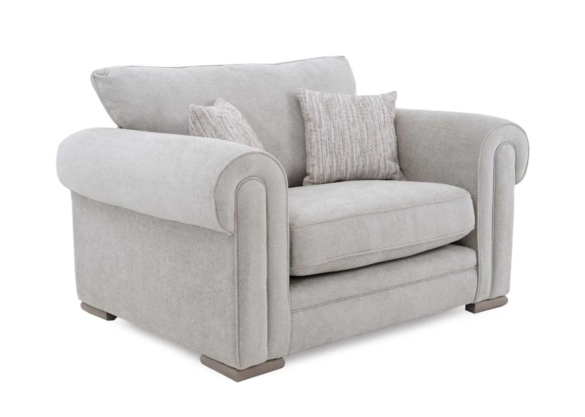 Beige Fabric Snuggler - Olivia