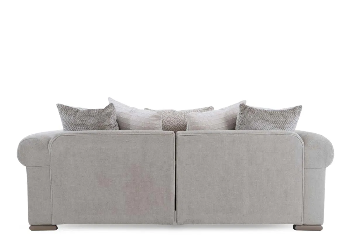 A dimension image of the Olivia large pb sofa with 235cm x 105cm x 92cm