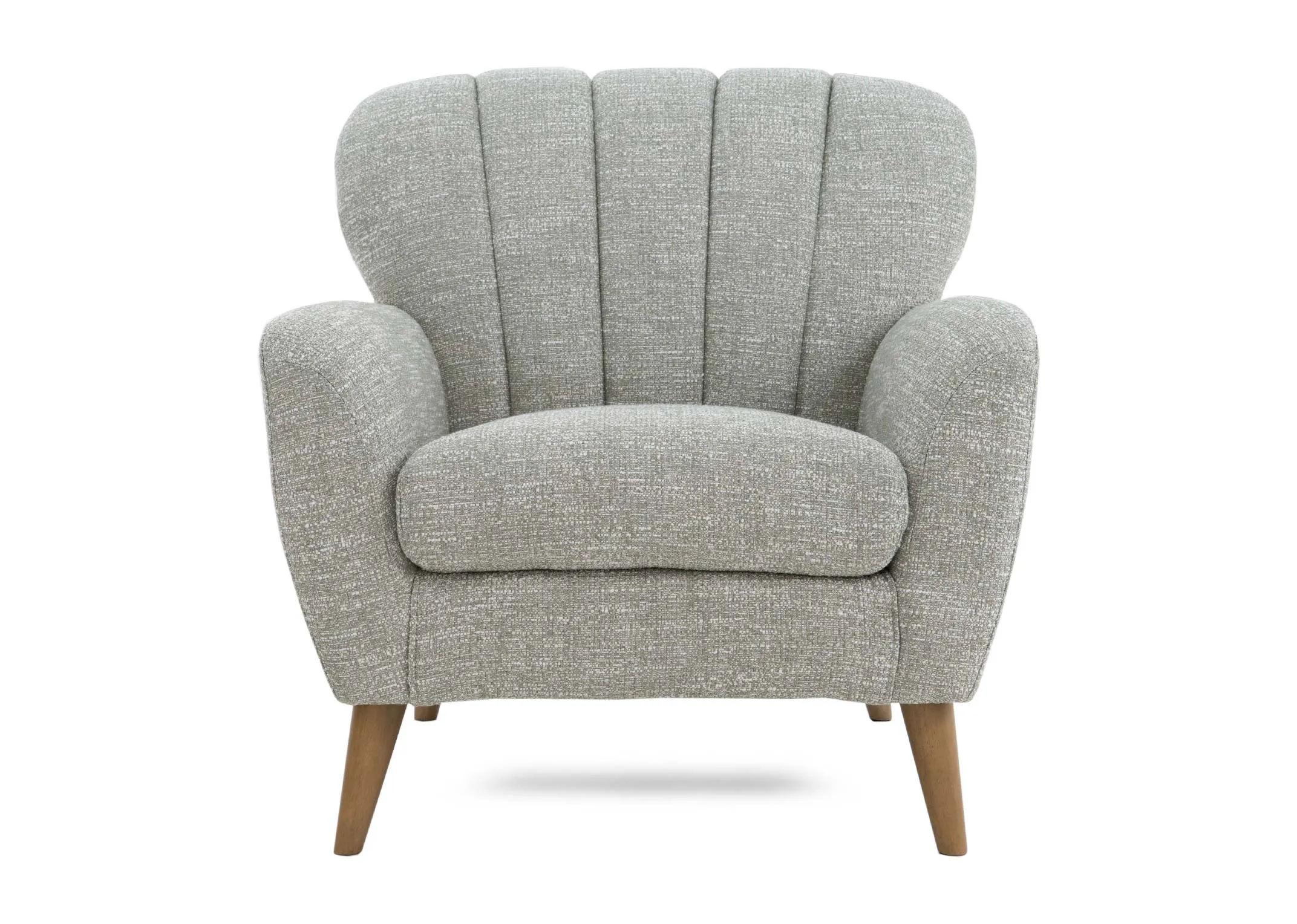 A dimension image of the Harper armchair with 84cm x 85cm x 86cm