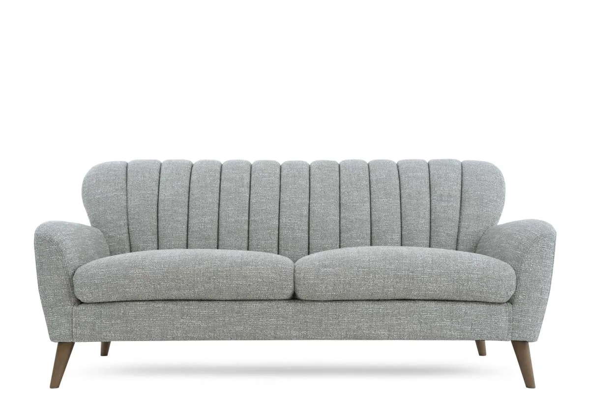 A dimension image of the Harper 3 seater soaf with 184cm x 86cm x 85cm