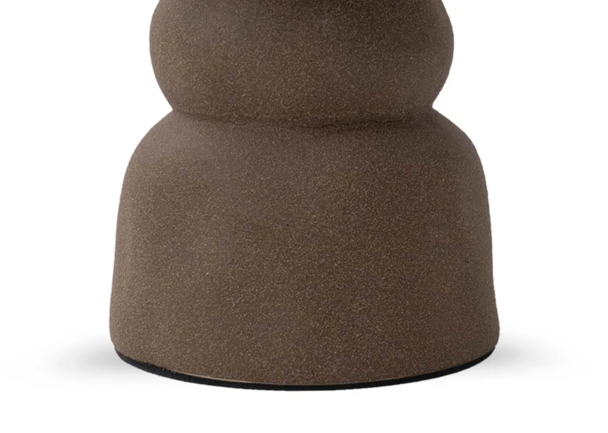 A dimension image of the Atrani medium candle holder with 11.5cm x 12.5cm