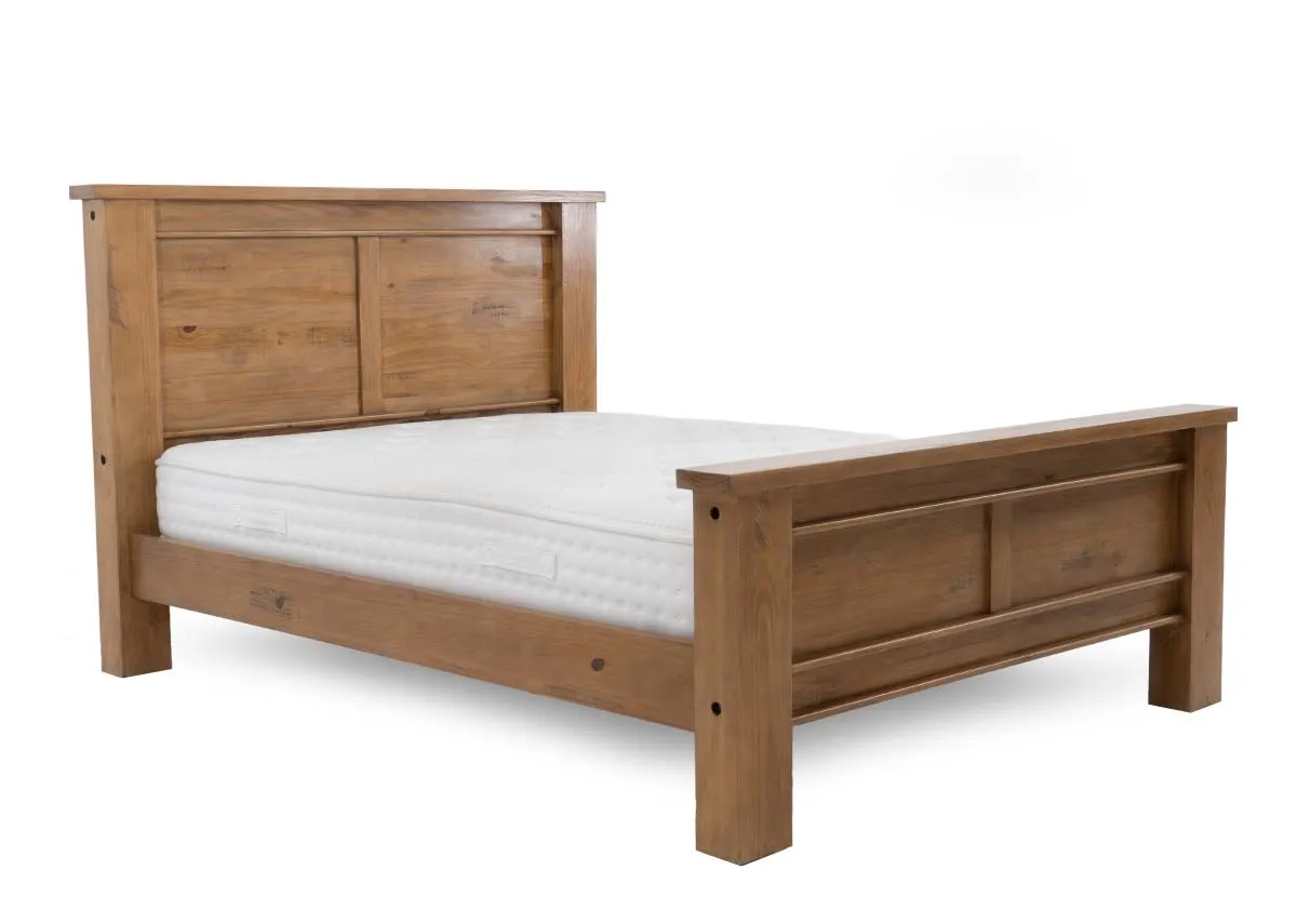 King Size (5ft) Pine Bed Frame - Pine Creek