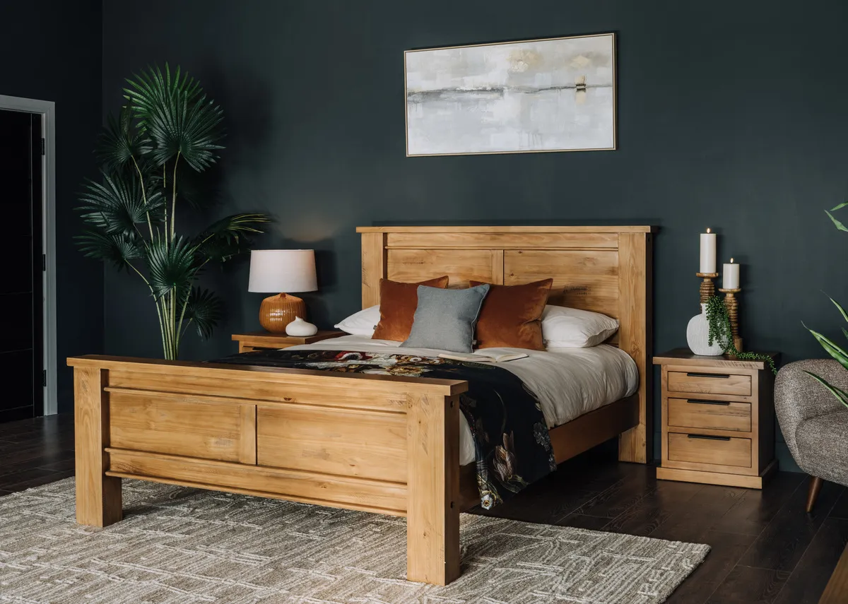 Super King (6ft) Pine Bed Frame - Pine Creek