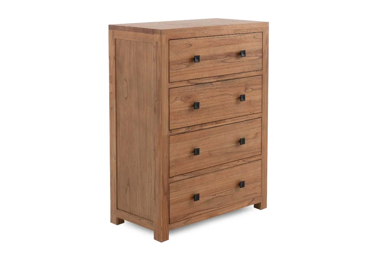 4 Drawer Wood Chest of Drawers - Outback