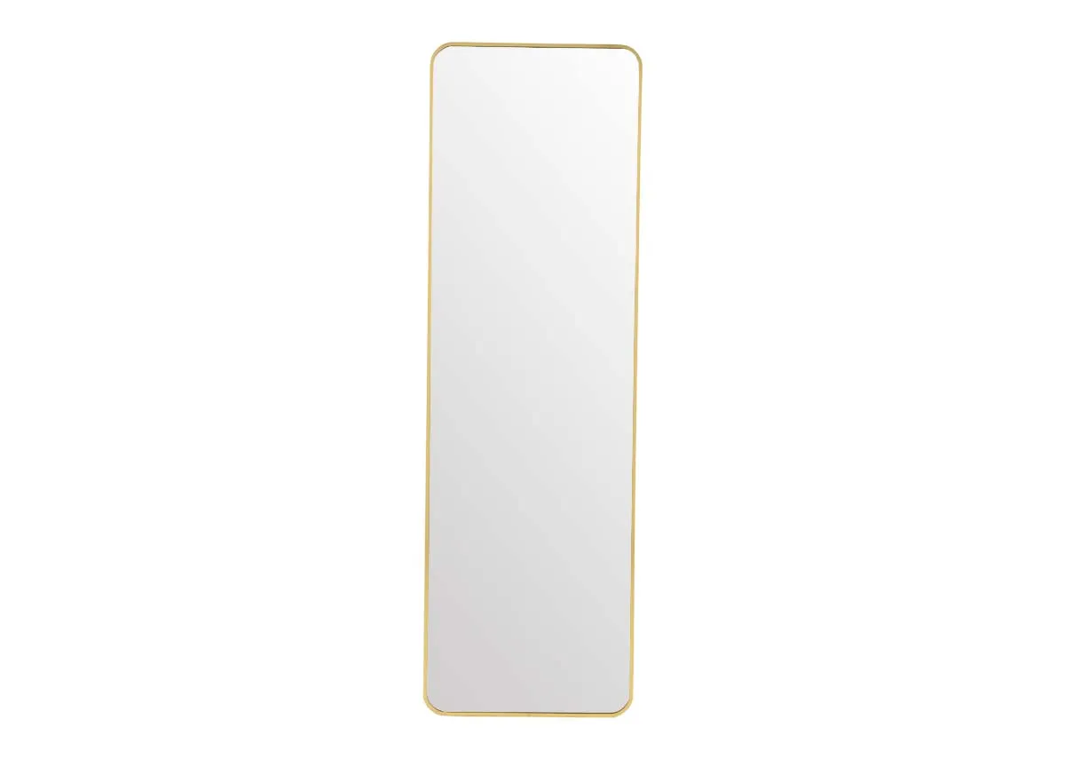 50cm x 161cm Gold Full Length Mirror - Jackson