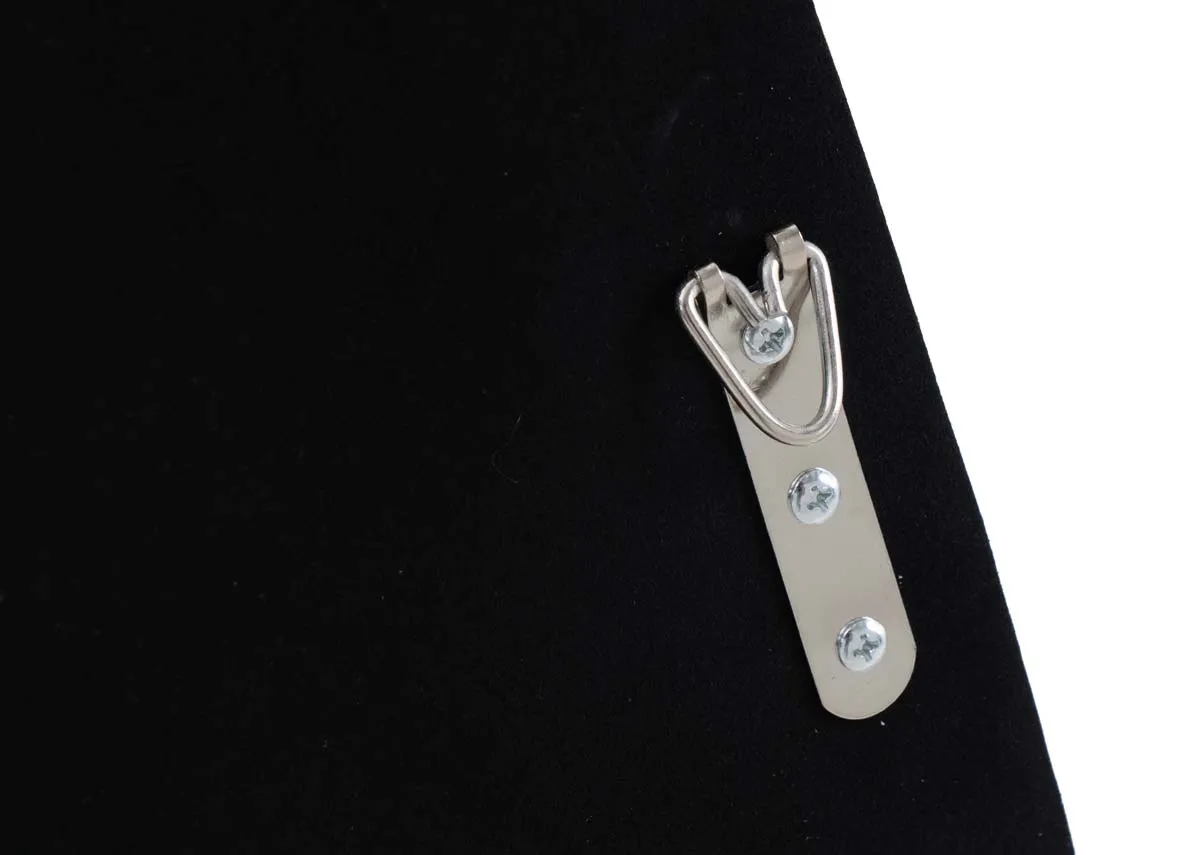 A dimension image of the Dlefina Gold Wall Lamp with 73cm x 110cm