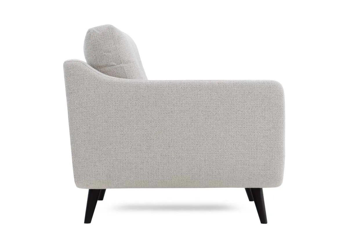 A dimension image of the Bandon Armchair with 92.5cm x 95cm x 86cm