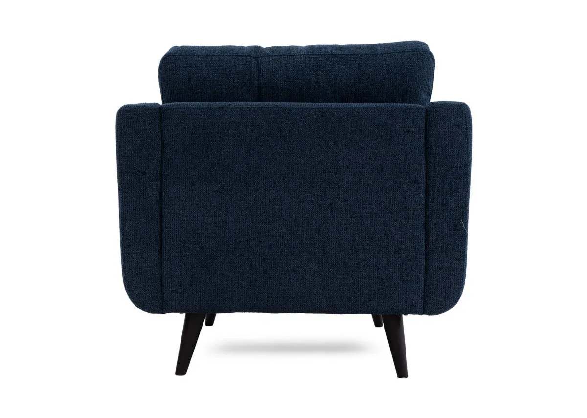 A dimension image of the Bandon Armchair with 92.5cm x 95cm x 86cm 