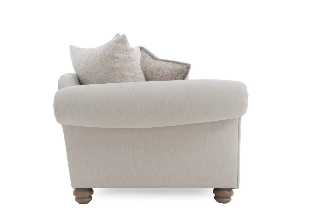A dimension image of the Paloma Medium PB Sofa with 200cm x 98cm x 108cm