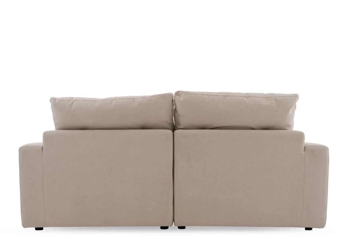 A dimension image of the Cozy 2 seater sofa with 213cm x 103cm x 90cm