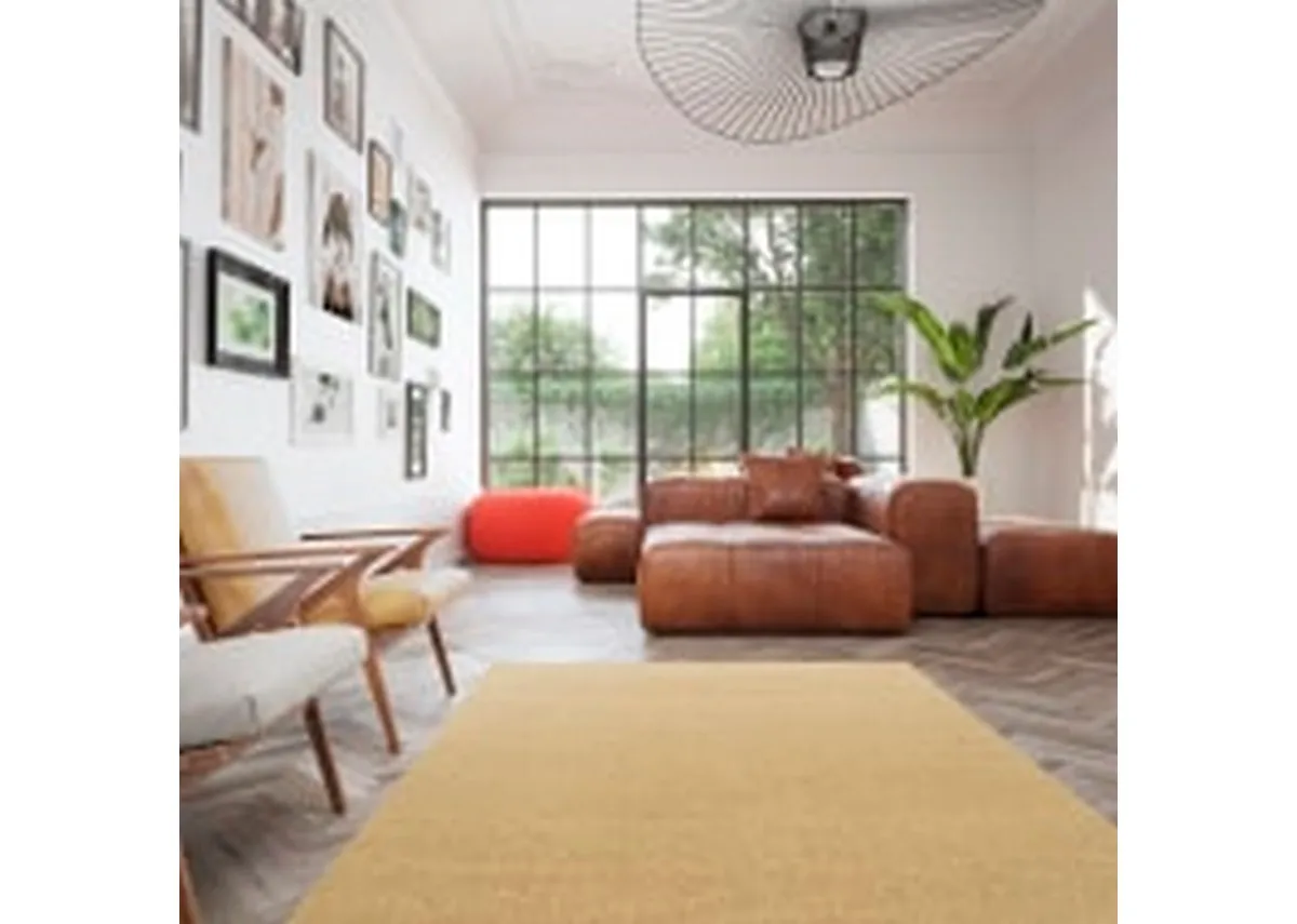 Mustard 120cm x 170cm Xsmall Rug - Golden Glow