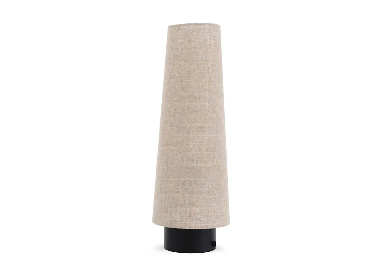 Beige Linen Table Lamp - Howie