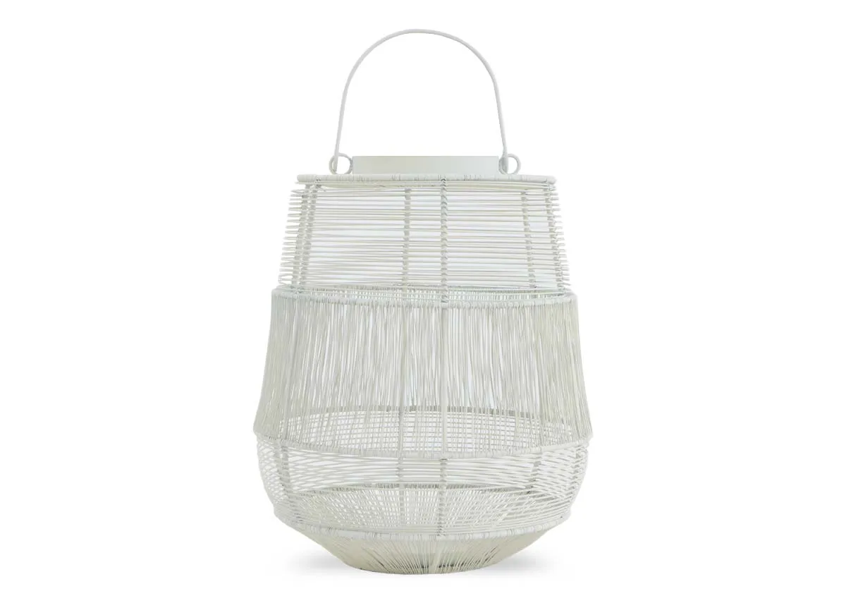 Large Cream Candle Holder - Motijo