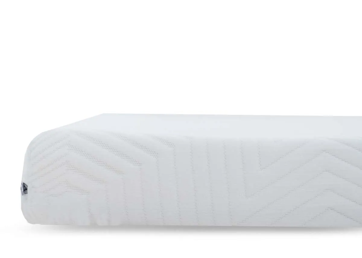 A dimension image of the Cozy Mattress Topper with 10cm Height