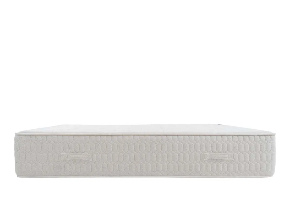 A dimension image of the Natres Solace mattress with 38cm