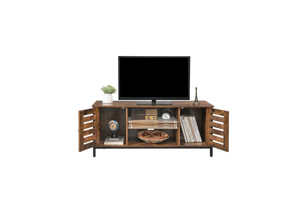 A dimension image of the Homeview stand with 140cm x 50cm