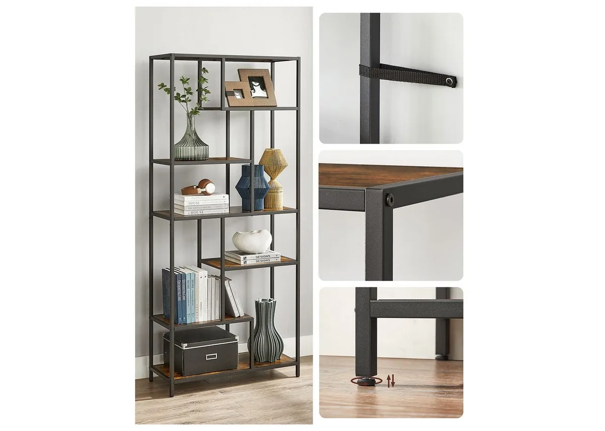 Rustic Brown Bookshelves - Chapter