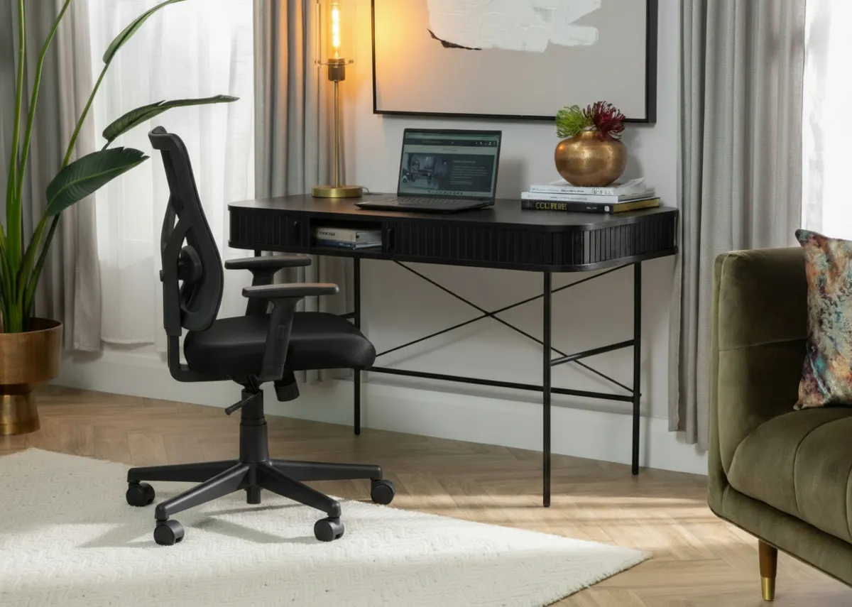 Black Office Gaming Chair - Ergoline