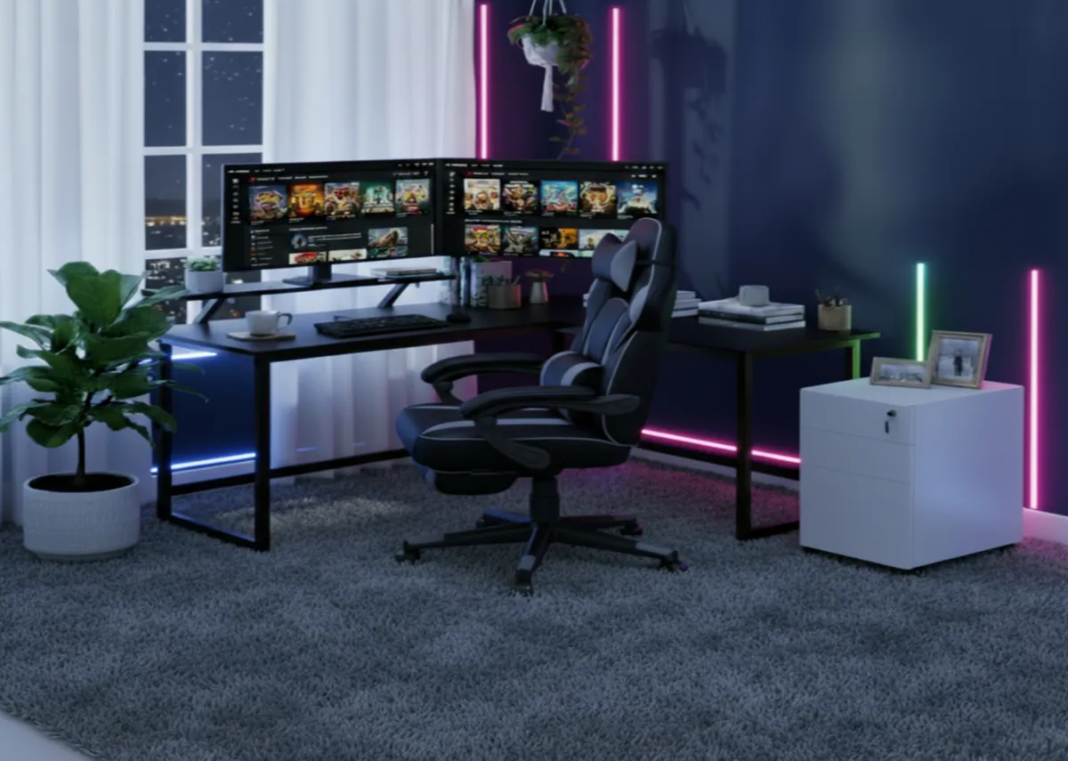 Black Office Gaming Chair - Vantax