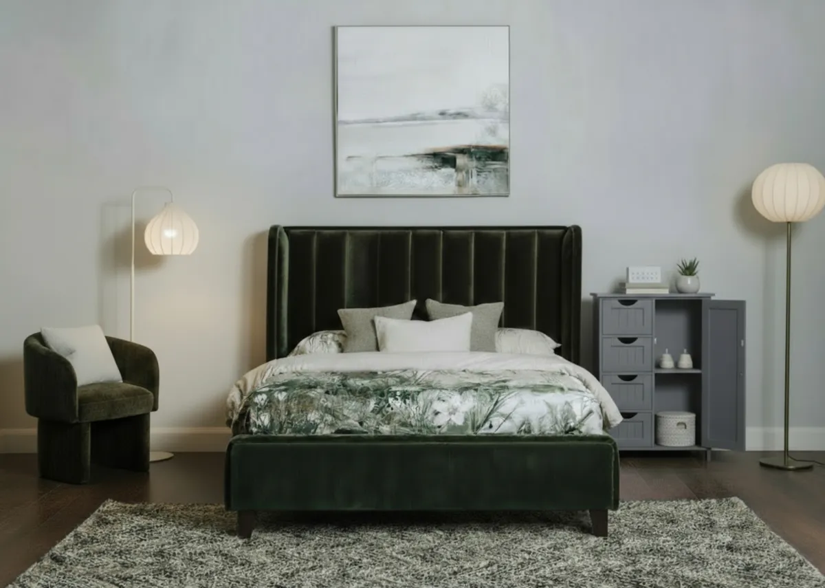 Grey Storage Cabinet - Barnaby